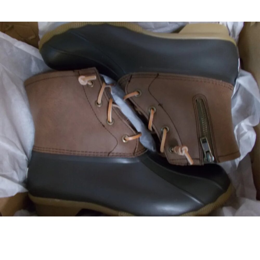 Sperry women's saltwater rain boots 8.5
